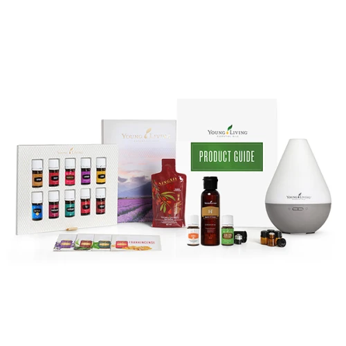 Zestaw startowy olejków eterycznych Young Living Premium z dyfuzorem Drewdrop
