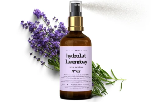 Hydrolat LAWENDOWY woda z lawendy wąskolistnej z Hiszpanii – 100 ml 
