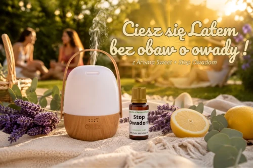 Zestaw Letni Azyl – zestaw AROMA SWEET + olejek STOP OWADOM