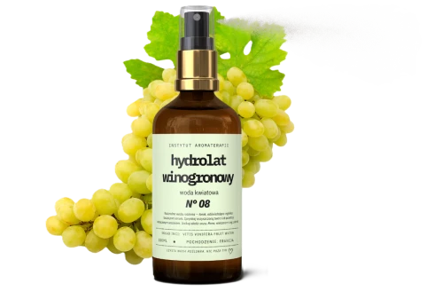 Hydrolat WINOGRONOWY  woda winogronowa z Francji - 100 ml