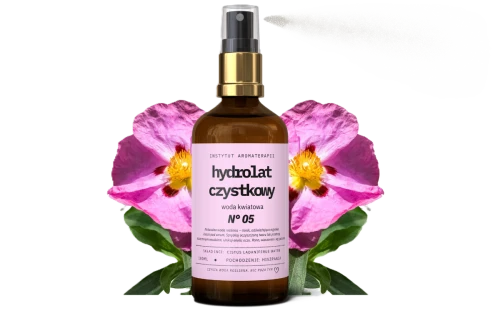 Hydrolat CZYSTKOWY woda  z czystka ladanowego z Hiszpanii – 100 ml