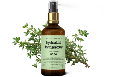 Hydrolat TYMIANKOWY woda z tymianku pospolitego z Hiszpanii – 100 ml