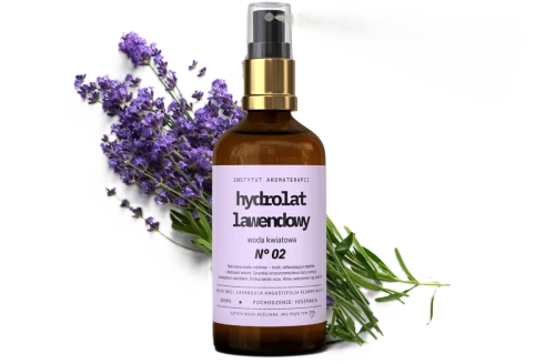 Hydrolat LAWENDOWY woda z lawendy wąskolistnej z Hiszpanii – 100 ml 