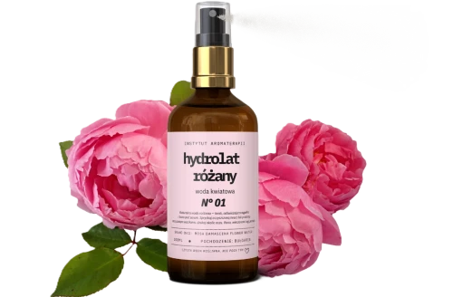 Hydrolat RÓŻANY woda z róży damasceńskiej z Bułgarii – 100 ml