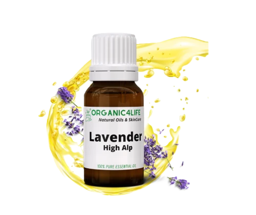 Olejek Eteryczny LAWENDOWY Lawenda Alpejska organiczny - Organic4life - 5 ml