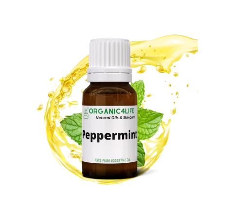 Olejek eteryczny Miętowy z MIĘTY PIEPRZOWEJ organiczny - Organic4life - 5ml