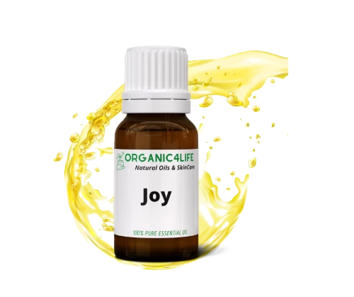 Mieszanka olejków eterycznych JOY, RADOŚĆ - pobudza, oczyszcza umysł, znosi zmęczenie - Organic4life - 10 ml 