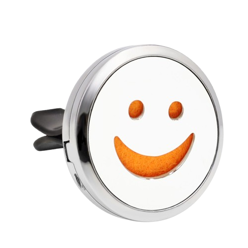 Dyfuzor aromaterapeutyczny do samochodu - model SMILE BUŹKA, bezpieczny i zdrowy do olejków eterycznych
