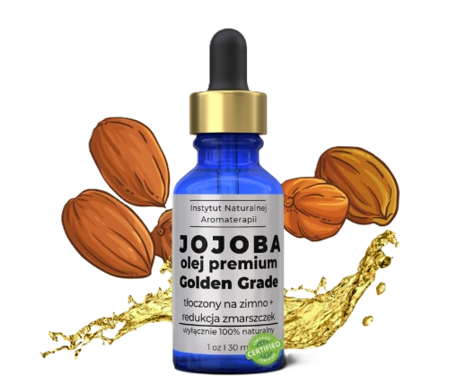 Olej JOJOBA zimnotłoczony redukuje zmarszczki - do twarzy, włosów i ciała - 30 ml