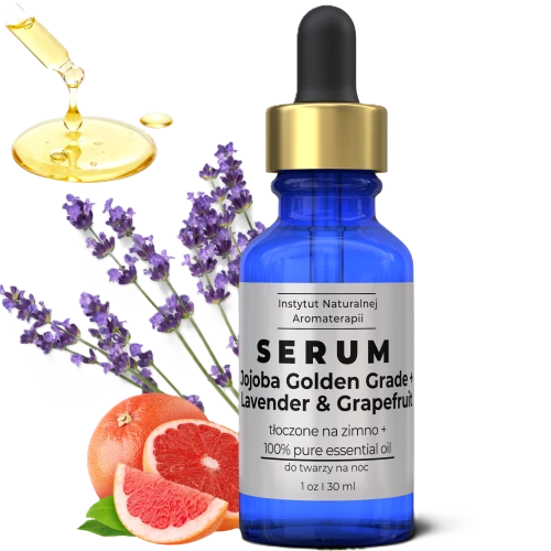 Serum Olejowe Przeciwzmarszczkowe JOJOBA + LAWENDA & GREJPFRUT - 30 ml 