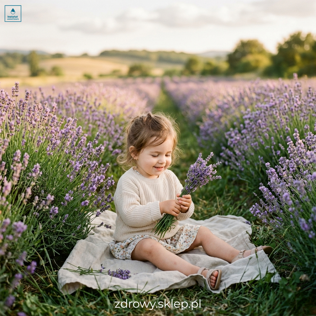 Lawenda dla dzieci – jak bezpiecznie stosować olejek lawendowy u najmłodszych?
